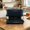 6-in-1 Programmable Slow Cooker with Keep Warm Functions Adjustable Timer Control