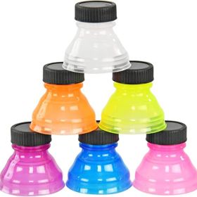 Reusable Bottle Fizz Lid Caps; Can Covers For Beer Carbonated Drinks And Other Canned Beverages (6-piece Soda Can Lids)
