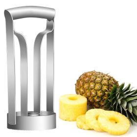 Stainless Steel Pineapple Corer, Peeler, Cutter; Easy-to Use (1 piece)