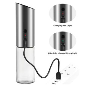 Electric Pepper Grinder; USB-Rechargeable, 3W, Handheld Automatic Spice and Salt Mill
