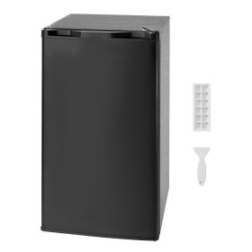 Mini Fridge, 3.2 Cu.Ft, Single Door Compact Refrigerator, Adjustable Temperature, Glass Shelf, Energy Efficient Small Refrigerator, Reversible Door