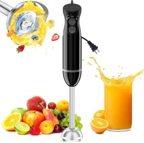 Electric, 2-Speed, Handheld Immersion Blender and Mixer