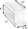 Soda Can Organizer Soda Can Dispenser for Refrigerator - Fridge Organizer Stackable Drink Organizer for Fridge or Refrigerator - Holds 12 Cans Each