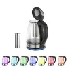 HD-1861-A 110V 1200W 1.8L Electric Glass Kettle US Plug