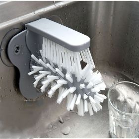 Cup, Bottle, and Glass Scrubber for Sink (Color: Variant1)