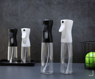 Olive Oil Sprayer and Mister, 2-piece 105ml Spray Bottles. Ideal for Grilling and Salads. (Color: Black, capacity: 200ml)