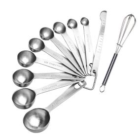U-Taste 9-Piece, Stainless Steel, Measuring Spoon Set (Type: 11 pieces)