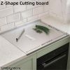 XXL 304 Stainless Steel Cutting Board  Anti-Slip & Mildew-Proof! No More Moldy Wooden Boards | Heavy-Duty & Food-Safe, Easy to Clean â€“ Chop Meat